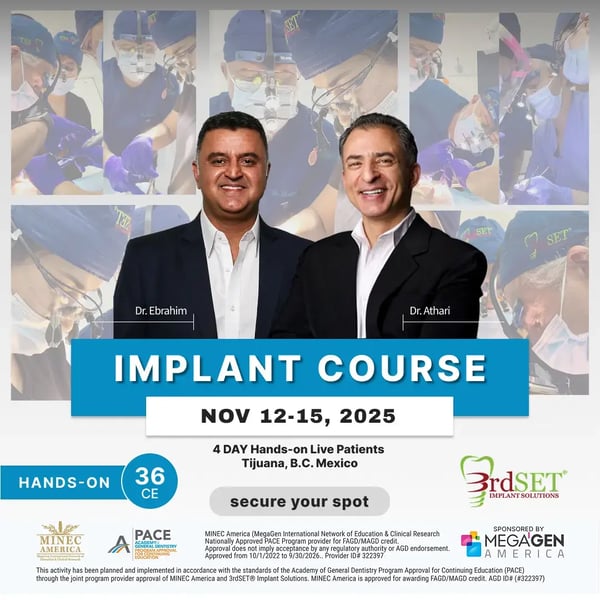 CE Implant Course Nov. 12-15, 2025