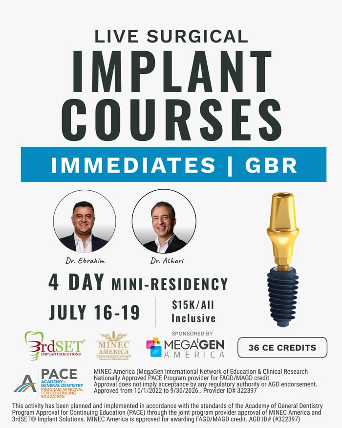 Implant Course July 16-19, 2025