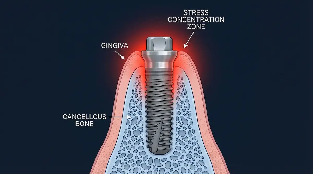 Implant placement depth – what the evidence shows about bone loss and surgical outcomes