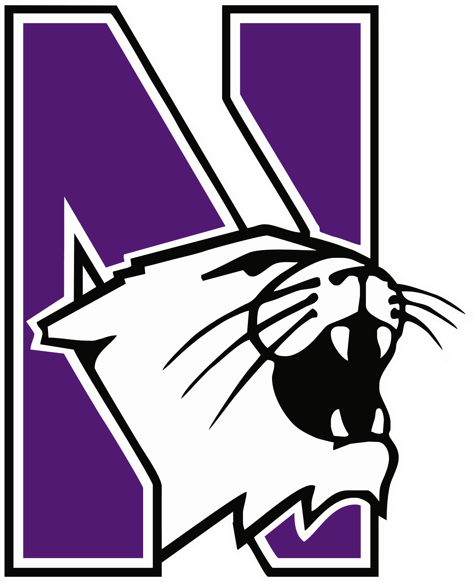 Northwestern Wildcats logo
